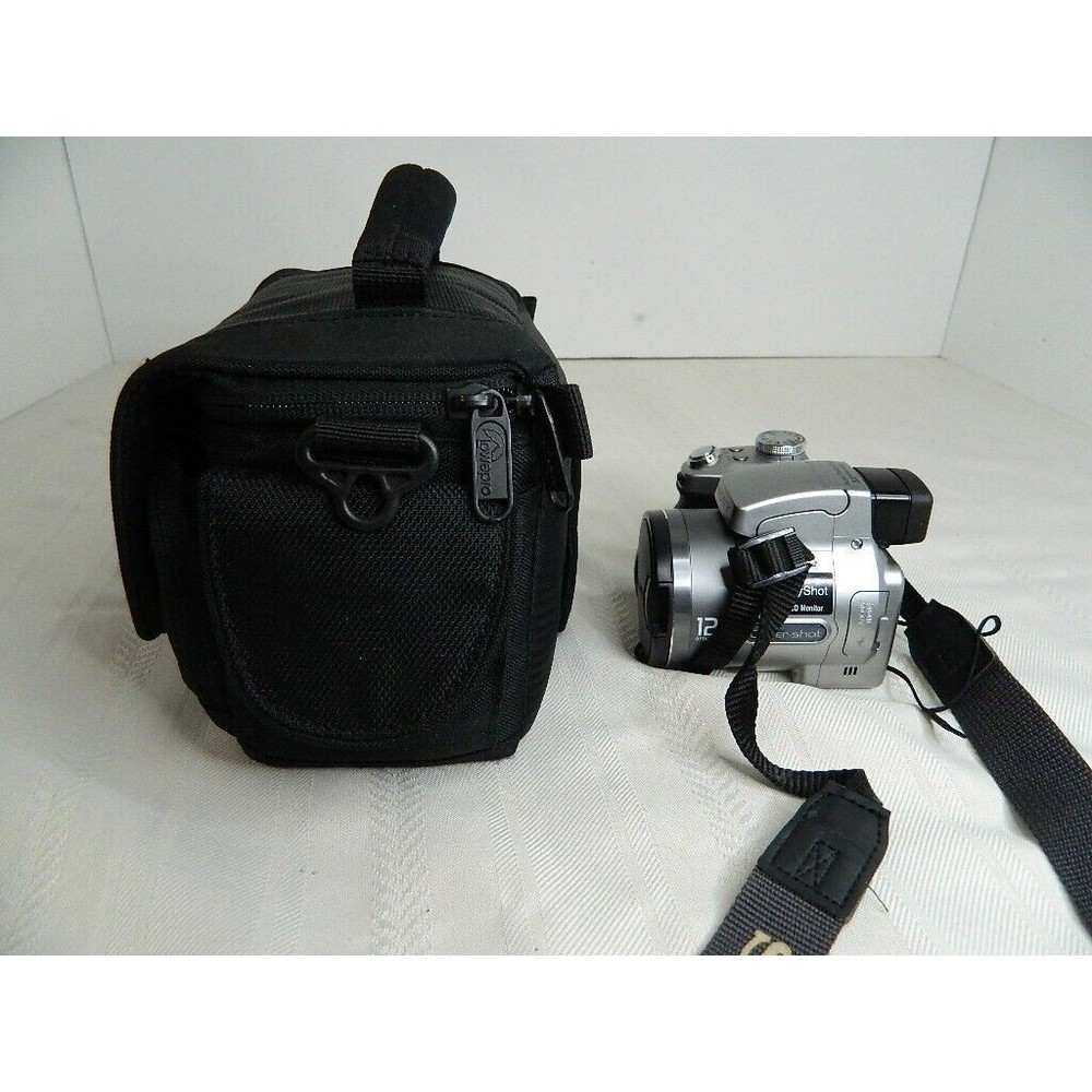 Sony Cybershot Super Steady Shot DCS-H1 5.1MP 12X Optical Zoom w/Case & USB Cord - Picture 4 of 16